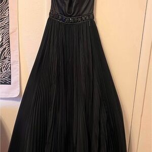 Black ball gown prom dress or wedding dress